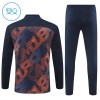 Olympique de Marseille Trainings Sweatshirt Kwart-Zip 2024-25  - Kids
